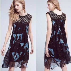 Anthropologie Moulinette Soeurs Beaded Lydia Dress